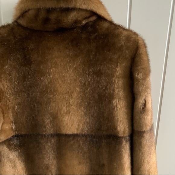 Vintage Marvin Richards New York Faux Fur Coat Size M - Picture 4 of 9